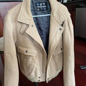 Vintage Stractojac buckskin wool coat
